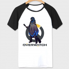 Over Watch Pharah Tshirt White OW Hero Tees For Couples