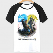 Overwatch Genji Hero T Shirts white Tee For Mens