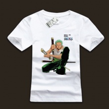 One Piece Roronoa Zoro Character T-shirts For Mens