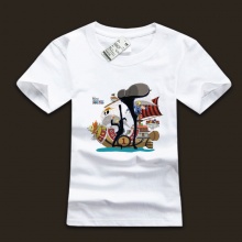 Cool One Piece Sanji White Tshirts For Man