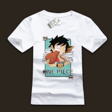 Monkey D. Luffy Character Tee Shirts for Young Man