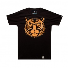 2016 New Design Saint Seiya Tees Dohko Tiger Black T-Shirts