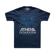 Saint Seiya Athena Blue T-shirts For Young Mens