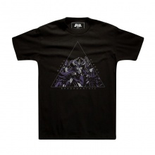 Saint Seiya Aiakos Minos Black Tee Shirts For Mens