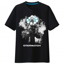 Overwatch Zenyatta koszulki dla mężczyzn czarne koszulki