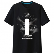 Overwatch Cs Reaper koszulki dla mężczyzn czarne koszulki