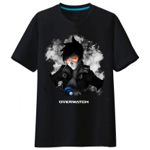 Overwatch Tracer Tee For Boys black Tshirts