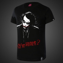Batman Joker T-shirt Men Black Shirts