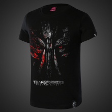 Transformers Megatron Tees Mens Black T-shirt