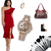 Luxury Leopard 3D Party Dress Watches Three Hand Quartz Movement With Diamond