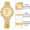 Analog Minimalist Dress Quartz Watch Ultra Thin Case Pearl Dial Lightweight Ladies Wristwatch Gift