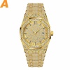 Luxury Woman Watch Fashion Ice Out Diamond Bussiness Ladies Montre-bracelet En acier inoxydable Fermoir Tendances