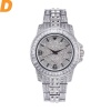 Arabic Numerals Men's Watches Luxury Silver Iced Out Big Diamond Classic Male Watch Hot