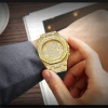 Gold Men Watches Bling Bling Design Luxury Classic Diamond Chronograph Watch Wristwatch