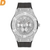 Brand Men Watches Business Quartz Watch Men's Premium rubber Strap 30M Waterproof Date Wristwatches