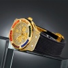 Brand Men Watches Luxury Famous Rubber Strap Men's Fashion Casual Dress Watch Quartz Wristwatches