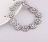 Fashion Jewelry Gift Prong Setting Zircon Chain Bracelets for Female - Platinum Plated