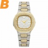 Montres-bracelets pour femmes Bracelet en or Montre féminine étanche Grande mode Patek Quartz Montre-bracelet