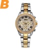 Women Watches Fashion Fake Chronograph Roman Numerals 18K Gold Ladies Watches Quartz Wristwatch