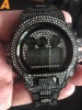 Multi function G Style Shock Digital Mens Watches LED 18K Gold Watch Hip Hop Iced Out Watches