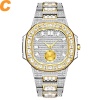 Iced Out Watches Men Full Diamond Quartz watch Bling Bling Hiphop Rapper's Jewelry Watch