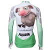 3D Lamb cycling jerseys long sleeve animals bike suits for womens