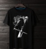 Thrones Gece Klubu Oyunu Crow Tişörtleri Erkekler İçin Siyah T-Shirtler