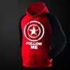 Cool Captain America Follow Me Reflective Hoodies For Mens