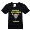Ładna Centaur Warrunner Tee DOTA 2 Hero Czarny T Shirt