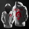 Quality WOW For the Horde Zip Up Hoodie World of Warcraft Hooded Coat For Men