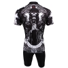 Pray printed jersey Unique cool mens black cycling jerseys