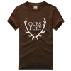 House Baratheon Rampant Stag T-shirts Song of Ice and Fire Tee for mens