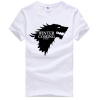 House Stark Direwolf T-shirts Game of Thornes Tees For Mens