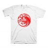 House Targaryen Red Three-headed Dragon T-shirts