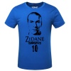 NO.10 Soccer Star Zidane T-shirts