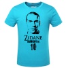 NO.10 Soccer Star Zidane T-shirts