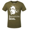 Cool Batistuta Goal Black Tshirts