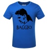 Baggio White Short Sleeve Tees For Man