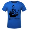 Germany Lothar Matthaeus Soccer Player Gray Tshirts