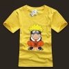 Uzumaki Naruto Balck T-shirts For Mens