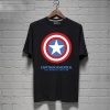 Blue Steven Rogers Captain America Shirts