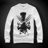 Superhero X-man wolverines hoodie 3XL Gray Mens Sweatshirt