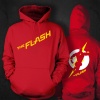 Cool Marvel Flash Sweatshirt Red Mens Large Size Hoodies