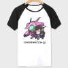 White Overwatch D.Va T-shirts for Couple