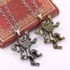 Games Of Throne Golden Lion Necklaces House Lannister Pendant 
