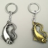 A Song Of Ice And Fire Silver Trout Keychains House Tully Key Chain