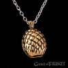 A Song Of Fire And Ice Retro Gold Dragon Egg Necklaces Gifts
