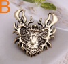 The Song Of Ice And Fire Flame Stag Brooch Baratheon Jewelry