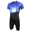 The Peakedness Design Cycling Suits Blue mens MTB Bike Jersey