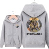 CS Overwatch Junkrat Sweatshirt Mens gri Hoody